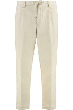 HUGO BOSS Strukturierte Hose mit Kordelzug