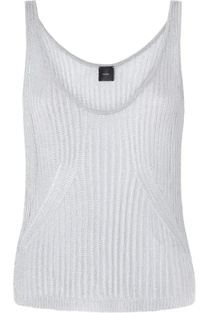 Pinko Tanktop aus geripptem Strick