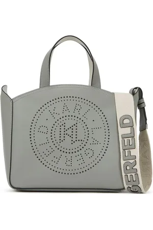 Karl Lagerfeld Kleine perforierte K/Circle Tote Bag
