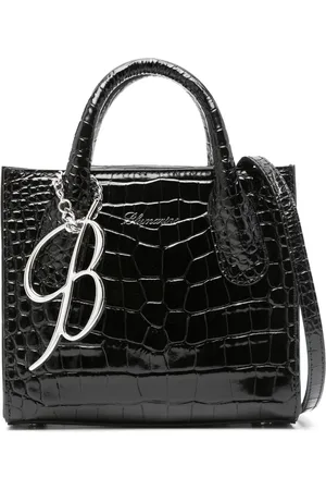 BLUMARINE Mini-Tasche mit Kroko-Effekt
