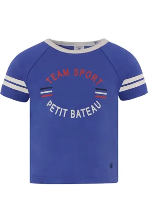Petit Bateau T-Shirt mit Slogan-Print