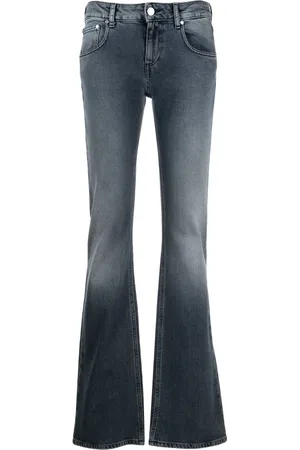 Trussardi Halbhohe Schlagjeans
