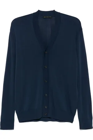 LOW BRAND Fein gestrickter Cardigan