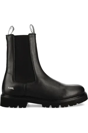 Karl Lagerfeld Knöchelhohe Lederstiefel