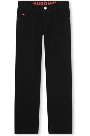 HUGO BOSS Jeans mit geradem Bein