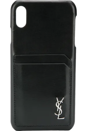 Saint Laurent IPhone XS-Hülle mit Kartenfächern