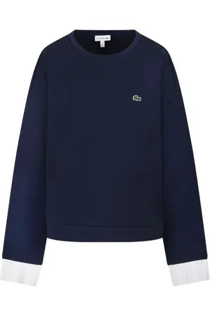Lacoste Sweatshirt mit Logo-Applikation