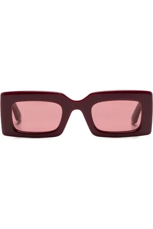Alexander McQueen Bold Sonnenbrille mit eckigem Gestell