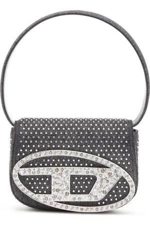 Diesel 1DR Schultertasche im Jeans-Look