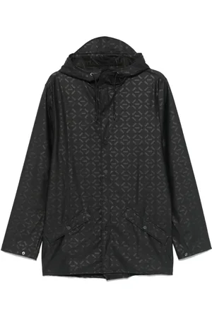 Rains Jacke mit Logo-Print