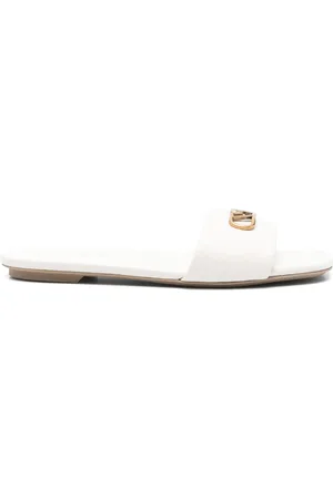 Emporio Armani Sandalen mit Logo-Schild