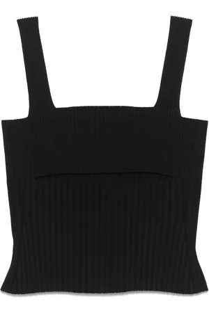 NUDE Geripptes Tanktop