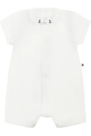 Petit Bateau Kurzer Strampler aus Bio-Baumwolle