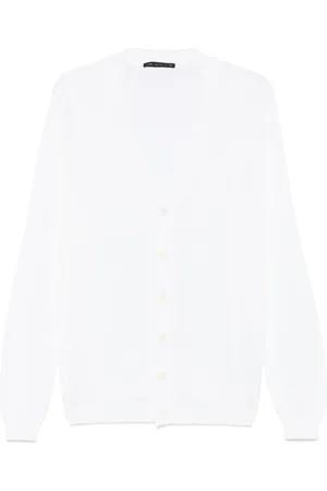LOW BRAND Cardigan mit Lochstrickmuster