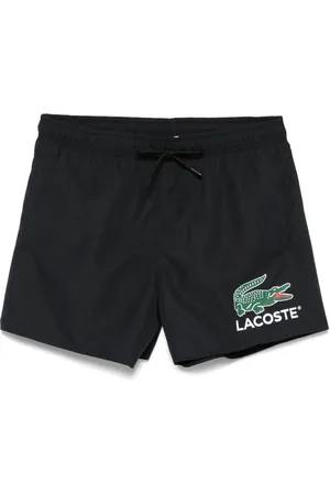 Lacoste Badeshorts mit Kroko-Print