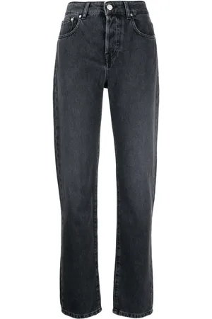 Trussardi Gerade High-Waist-Jeans