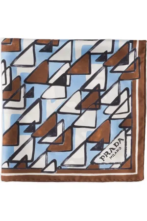 Prada Schal mit geometrischem Print