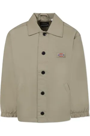 Dickies Hemdjacke mit Logo-Applikation