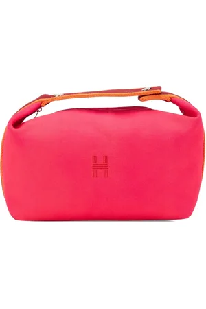 Hermès 2020-2024 kleine Toile Bride A Brac Kosmetiktasche