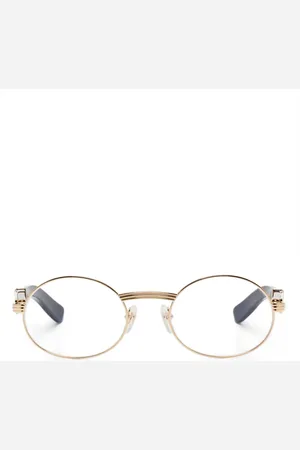 Cartier Brille mit rundem Gestell