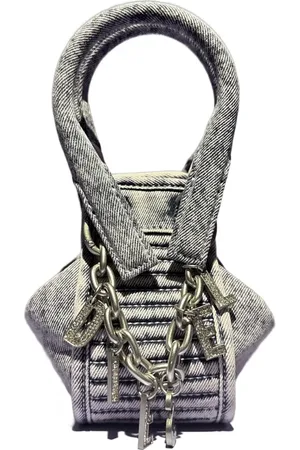 Diesel Mini-Tasche im Distressed-Look