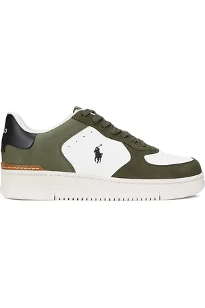 Ralph Lauren Sneakers mit Kontrasteinsatz