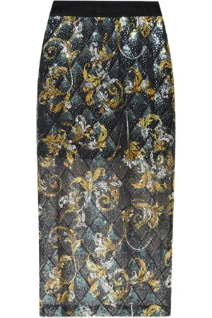 VERSACE Midirock mit Pailletten