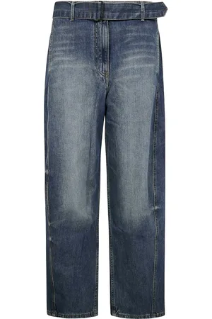 MAGDA BUTRYM Weite Jeans mit Gürtel