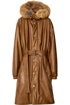 Burberry Parka mit Faux Fur