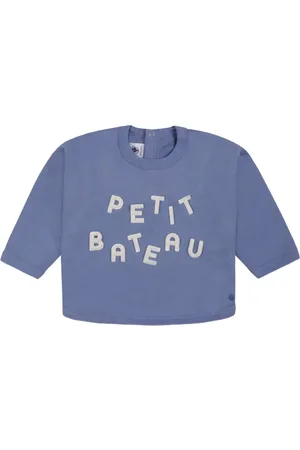 Petit Bateau T-Shirt mit Logo-Applikation
