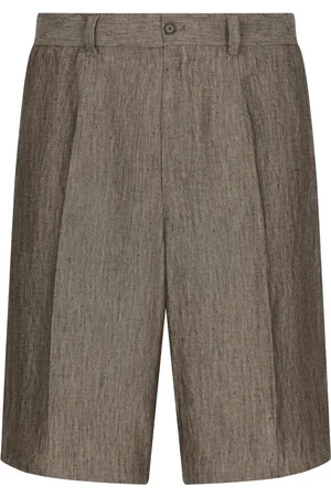 Dolce & Gabbana Klassische Shorts aus Leinen