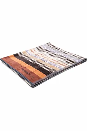 Missoni Gestreiftes Strandtuch