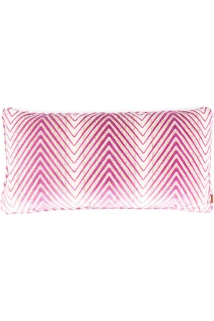 Missoni Kissen in Samtoptik mit Zickzackmuster