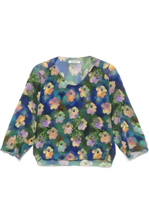 HENRIK VIBSKOV Bluse mit Blumen-Print