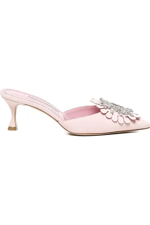 Manolo Blahnik Shogmu Mules 50mm