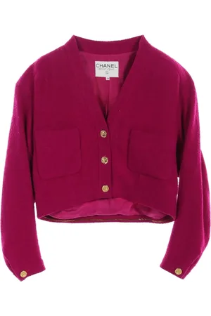 CHANEL 1986-1988 Wolljacke