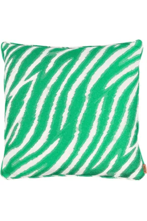 Missoni Daunenkissen mit Animal-Print