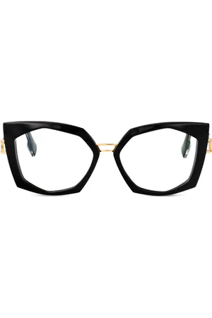 Cazal Brille mit Logo-Print