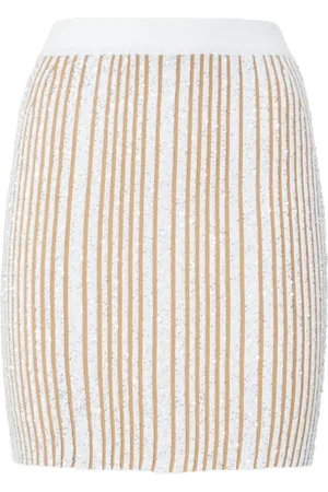 Missoni Gerippter Rock mit Pailletten
