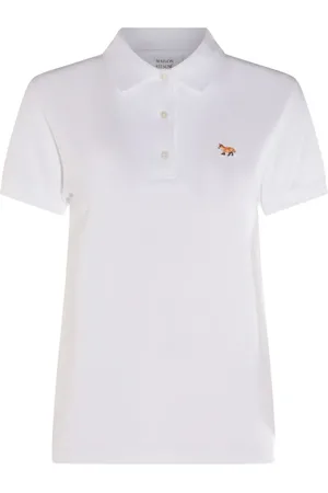Maison Kitsuné Poloshirt mit Fuchs-Motiv
