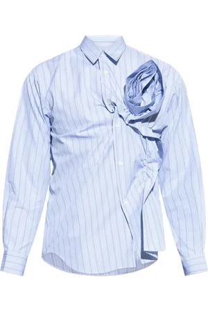 Comme des Garçons Hemd mit gerafftem Detail