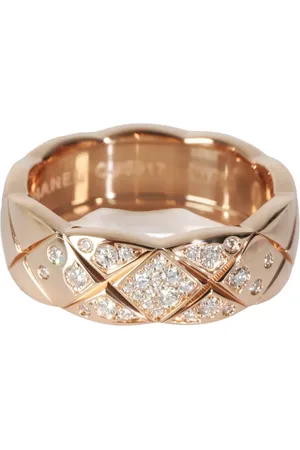 CHANEL 18kt Coco Crush Rotgoldring mit Diamant