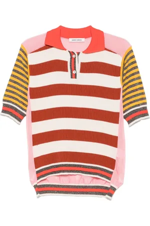 HENRIK VIBSKOV Gestreiftes Poloshirt