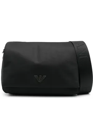Emporio Armani Schultertasche mit Logo-Schild