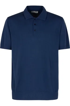 CANALI Poloshirt mit kurzen Ärmeln
