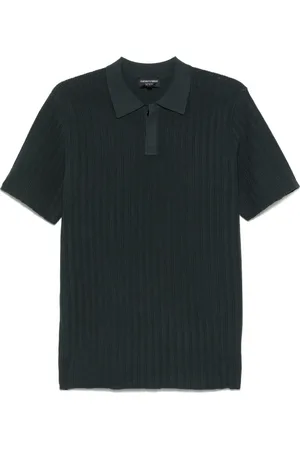 Emporio Armani Geripptes Poloshirt