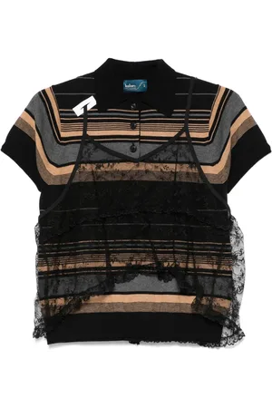 Kolor Poloshirt im Layering-Look