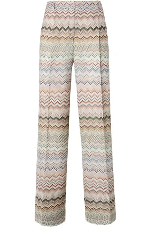 Missoni Hose mit Zickzackmuster