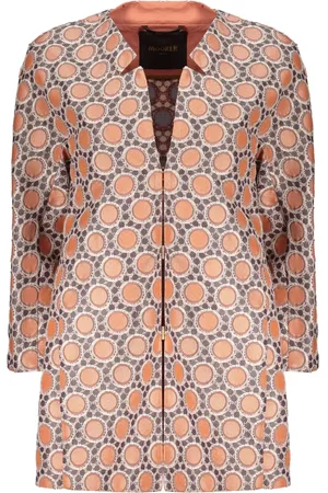 MOORER Geometrisch gemusterte Jacke