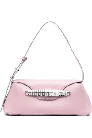 Elleme Eva Schultertasche mit Schlangendetail